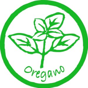 オレガノ食堂ロゴ